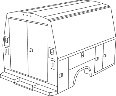 Enclosed Service Body